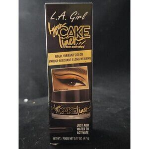 L.A. Girl Hyper Cake Eye Liner Water Activated Color Smoked Out Black NEW